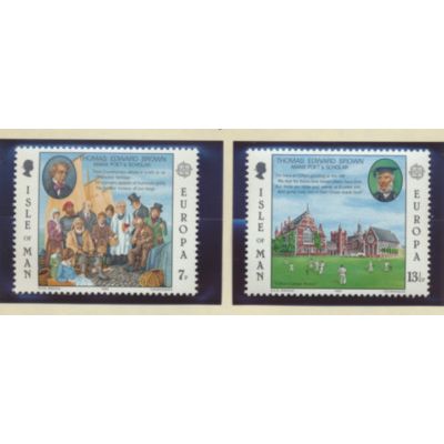 Isle of Man Stamps Scott #174 To 175, Mint Never Hinged