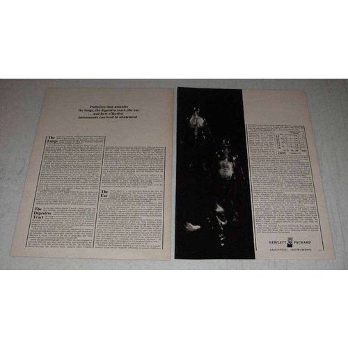 1969 Hewlett-Packard Ad - 8400B MRR Spectrometer