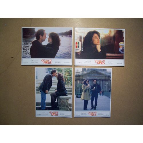 FORGET PARIS Billy Crystal, Debra Winger Spanish Lobby Card Set (12)