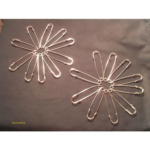 20 pieces 3" Extra Large Safety Pins Sewing Shop Hobbies Display Keys Fabric New
