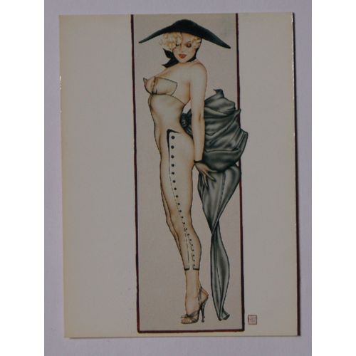 Olivia 3 Ladies, Leather & Lace Base trading card # 16 (B) 1994, Comic Images