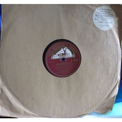 Max Bygraves - Cowpuncher's Cantata / True Loves & False Lovers 78 rpm HMV
