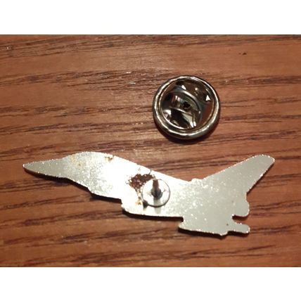 UK United Kingdom RAF Royal Air Force Aeroplane Pin Badge - Typhoon Aircraft