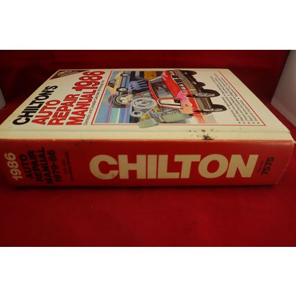 Chilton’s Auto Repair Manual 1986 Domestic/Canadian Car 1979-1986 Repair Manual