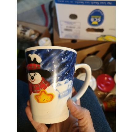 Pair Of Christmas Mugs
