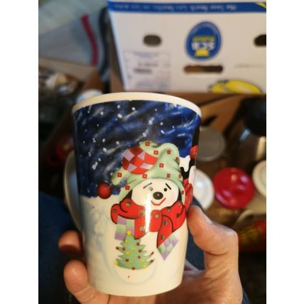 Pair Of Christmas Mugs