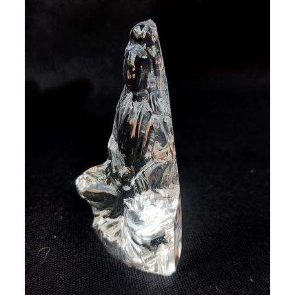 Crystal Glass Buddha Miniature Ornament