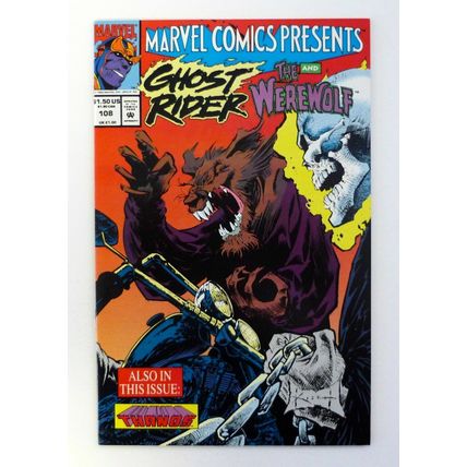 Marvel Comics Presents #108 Marvel Comics Wolverine & Nightcrawler NM 1992