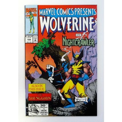 Marvel Comics Presents #108 Marvel Comics Wolverine & Nightcrawler NM 1992