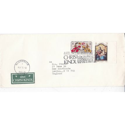 Austria 1978 Christkindl Cover Gloggnitz cancel typed VGC