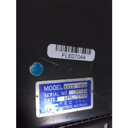 FEC AFC1100 SYSTEM AXIS CONTROLLER,FEC AXIS 105A,FEC TYPE 105,FEC AXIS 105A,AY