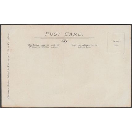 Clifton Suspension Bridge, Bristol, c.1920 - AGS & Co RP Postcard
