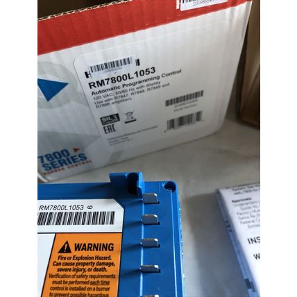New HONEYWELL RM7800 L 1053 BURNER Control,Honeywell RM7800L1053,S7800A1001,EK