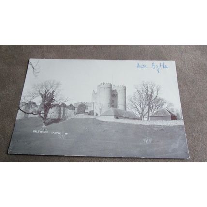 1906 fr real photo Postcard - Saltwood Castle Nr Hythe, Kent