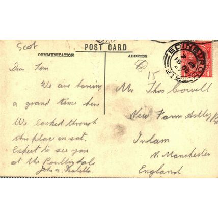 Edinburgh, Scottish National War Memorial, 0051, 4 x Vintage Postcards
