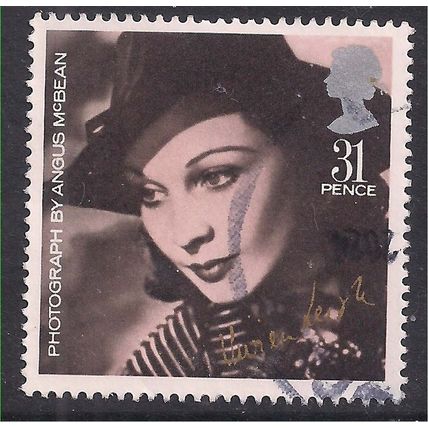 GB 1985 QE2 31p British Film Year SG 1301 used ( G299 )