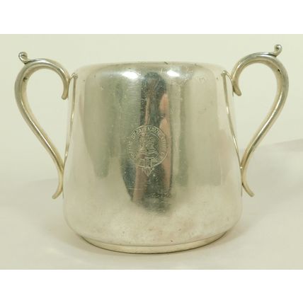 Antique Pacific Steam Navigation Cruise Steamship Elkington Silver Plate Bowl