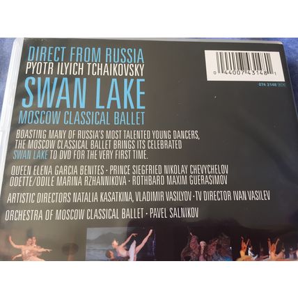 TCHAIKOVSKY SWAN LAKE Moscow Classical Ballet (2006 ALL Region NTSC DVD)