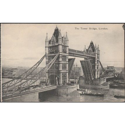 The Tower Bridge, London, c.1910 - Postcard