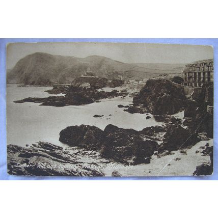 vintage postcard Lantern Hill, Ilfracombe