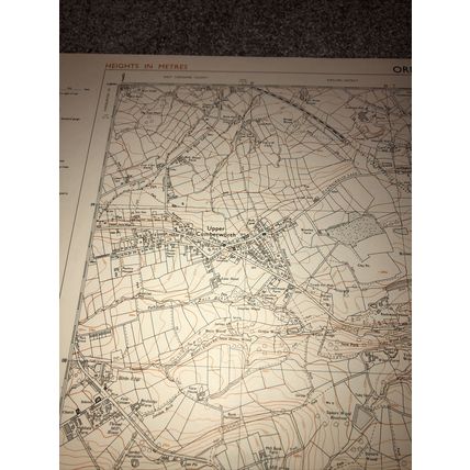 OS map 1:10000 Yorks, Sheet SE 20 NW 1985. Denby Dale, Ingbirchworth