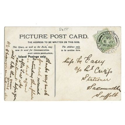 Framlingham, Market Place, Suffolk, Postcard.