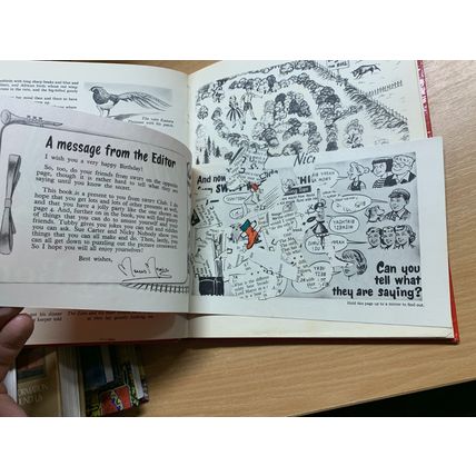 c1955 "SWIFT ANNUAL NUMBER 2" ILLUSTRATED ANNUAL HARDBACK BOOK (P4)
