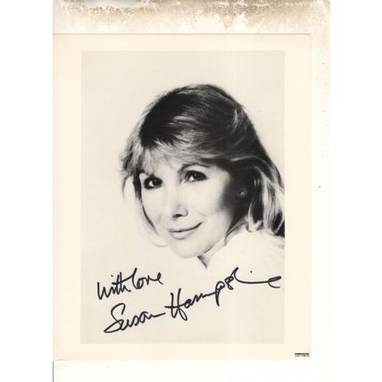 Susan Hampshire Epic Actress Stunning 9x7 Hand Signed Photo
