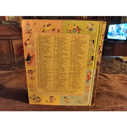 Little Golden Book Bil Baird's Whistling Wizard By Alan Stern (A) Edition 1952