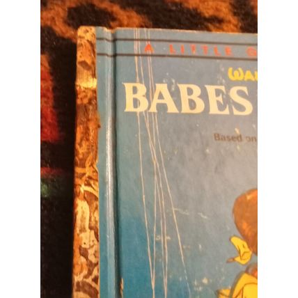 Old Vintage Little Golden Book Walt Disney Babes In Toyland (A) Edition 1961