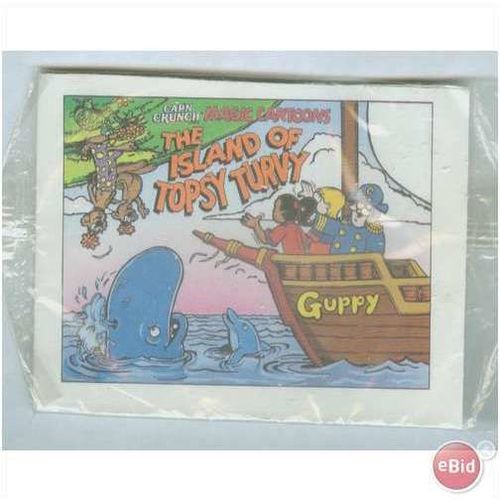 1992 Captain Crunch Island of Topsy Turvy Comic MIP