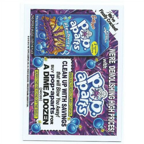 2012 Wacky Packages Series 9 - #39 - Bull Parts