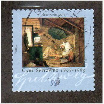 GER 2008 €0.55(S/A) 'CARL SPITZWEG' FINE USED (EBID30-551)