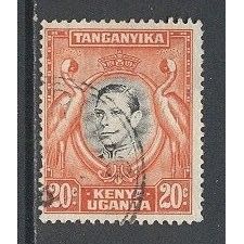 KUT.SG139 20c South African Crowned Cranes.Variety Unchecked.Fine Used.Aug15j