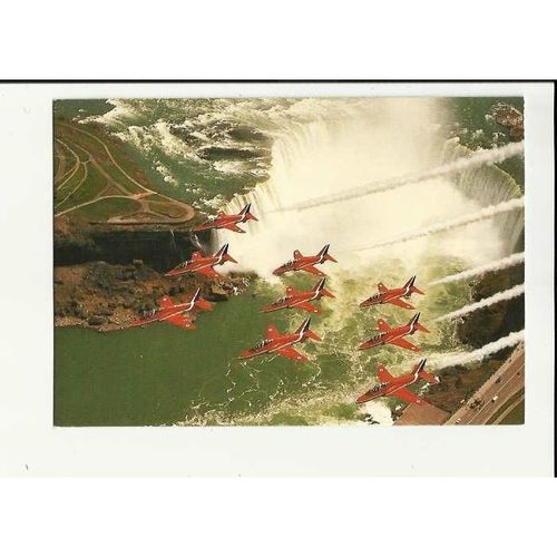 474 Aviation THE RED ARROWS Postcard by Skilton