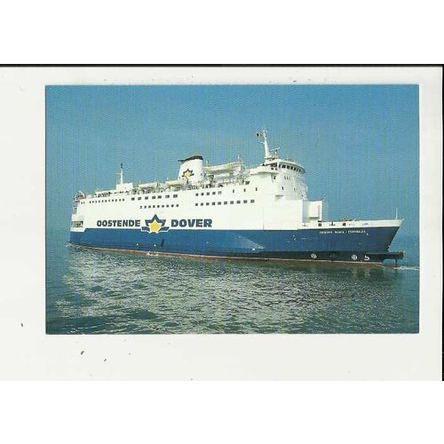 Belgian Marine MV PRINSES MARIA-ESMERALDA Postcard by Tropic (T46)