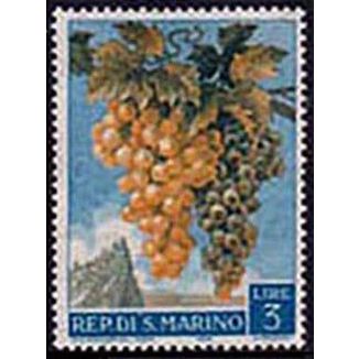 San Marino 1958 Fruit 3L Used Stamp