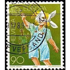 SCHWEIZ SWITZERLAND [1989] MiNr 1392 ( O/used ) CEPT