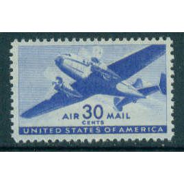 C30 30c Transport Plane Fine MNH Q0667