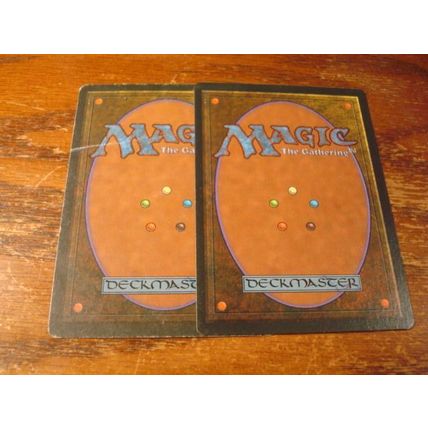 Magic The Gathering, MTG, 2-Cards, 1994, NECTRITE, gg/vg