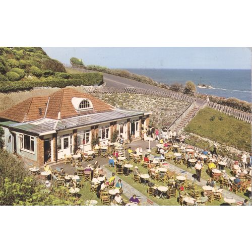 GB Postcard - Tea Chalets, Holywell, Eastbourne, Sussex