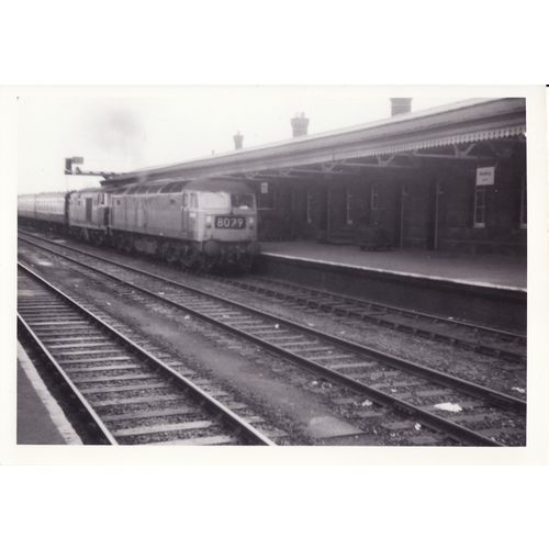 Railway Photo BR Class 47 & 35 Hymek Reading General 1969 Diesel Loco