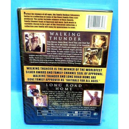 Family Outdoor Adventure Double Features Walking Thunder Long Road Home DVD (L5)