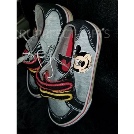 DISNEY MICKEY TODDLER CHILD BOYS OR GIRLS SHOES SLIP ON SNEAKERS~NEW~SZ 9