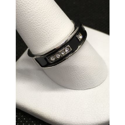 Rings Set His and Her Ring Band 3 pc Wedding Engagement Set #43 USA Seller