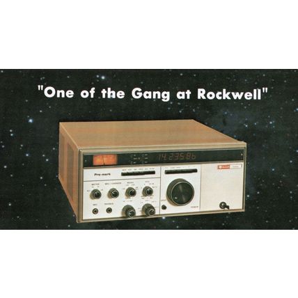 Webster Wisconsin USA Amateur Rockwell Radio QSL Postcard Card