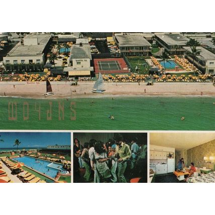 Miami Beach Hotel Golf Amateur Radio QSL Postcard Card