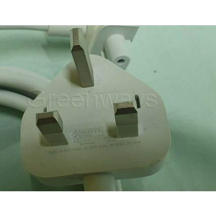 Job Lot 5 X UK 3 Pin Power Adapter Extension cable Apple MacBook Pro MagSafe