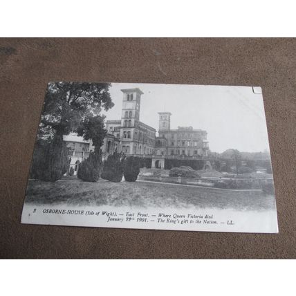 1915 fr Louis Levy Postcard - Osborne House, Cowes - Isle of Wight
