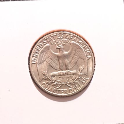1- 1971 P ( MINT STATE ) WASHINGTON QUARTER FROM US MINT SET.